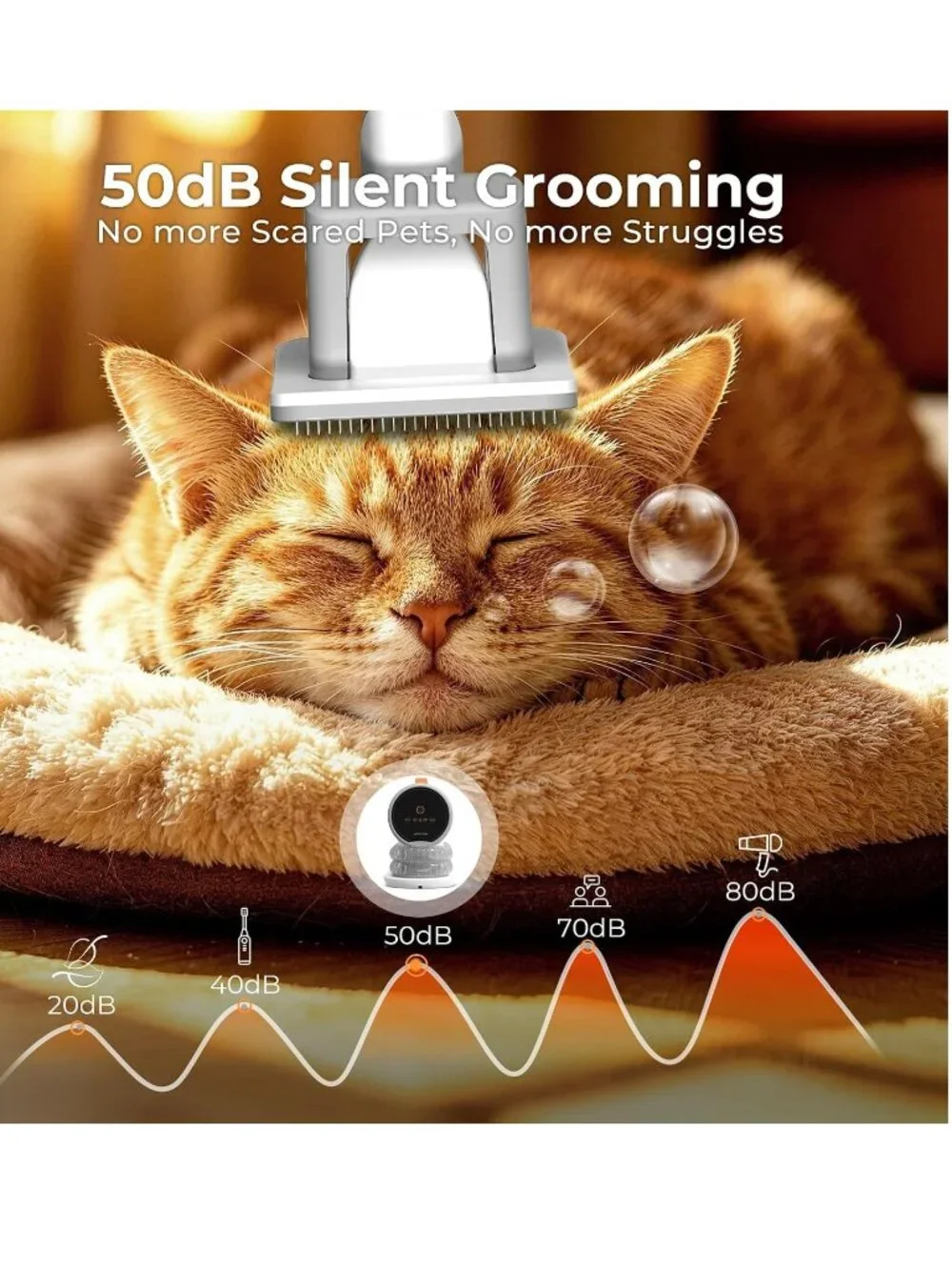 PET GROOMING VACUUM - Brush, Groom, Trim - NEW NIB